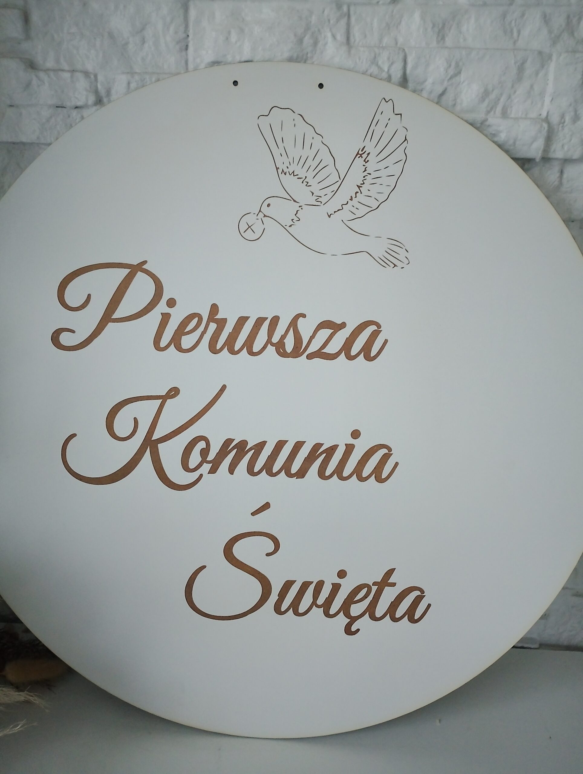 Tablica powitalna komunijna Pierwsza Komunia Święta - obrazek 2
