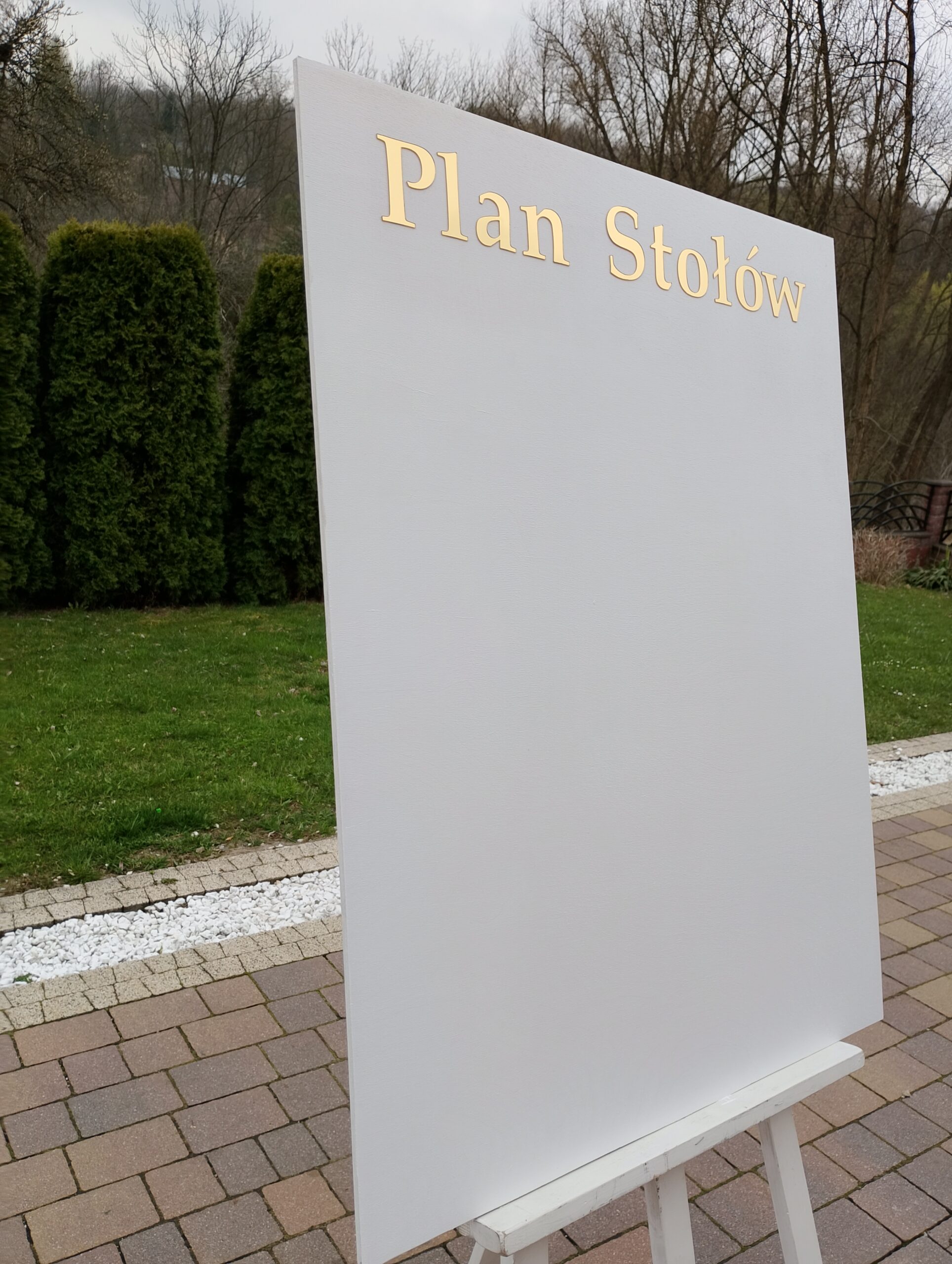 Plan stołów weselnych biały - obrazek 3