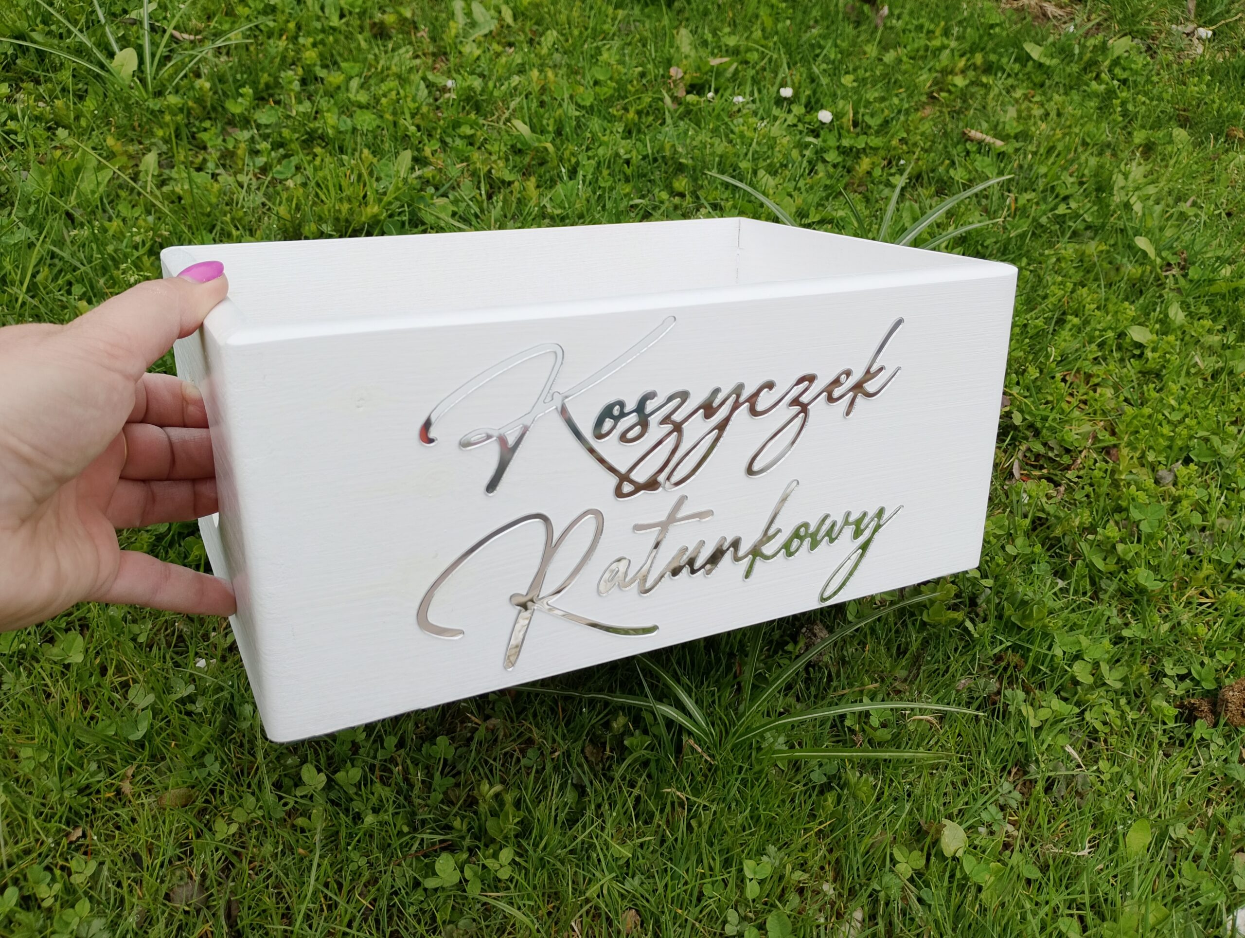 Koszyczek ratunkowy srebny